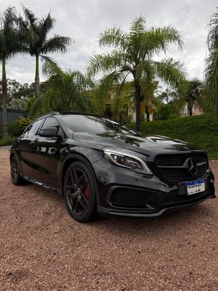 MERCEDES-BENZ GLA 45 AMG 2.0 16V TURBO GASOLINA 4P AUTOMÁTICO